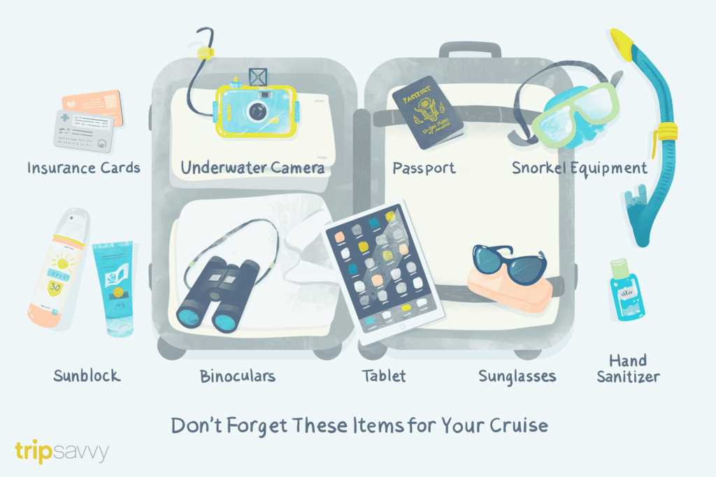 Important Items to Pack for a Cruise