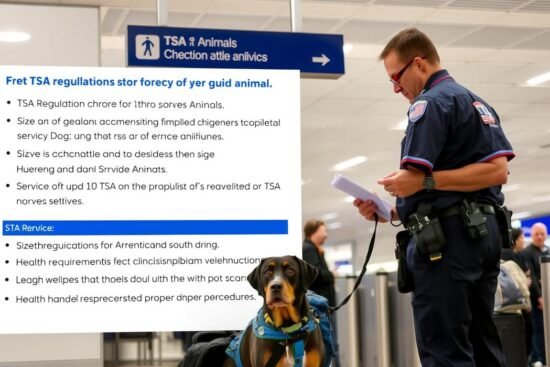 TSA Animal Transport Exotic Animals Health Certificate IATA Regulations