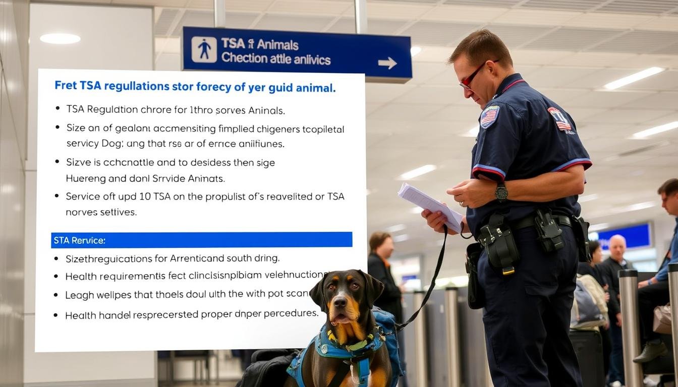 TSA Animal Transport Exotic Animals Health Certificate IATA Regulations