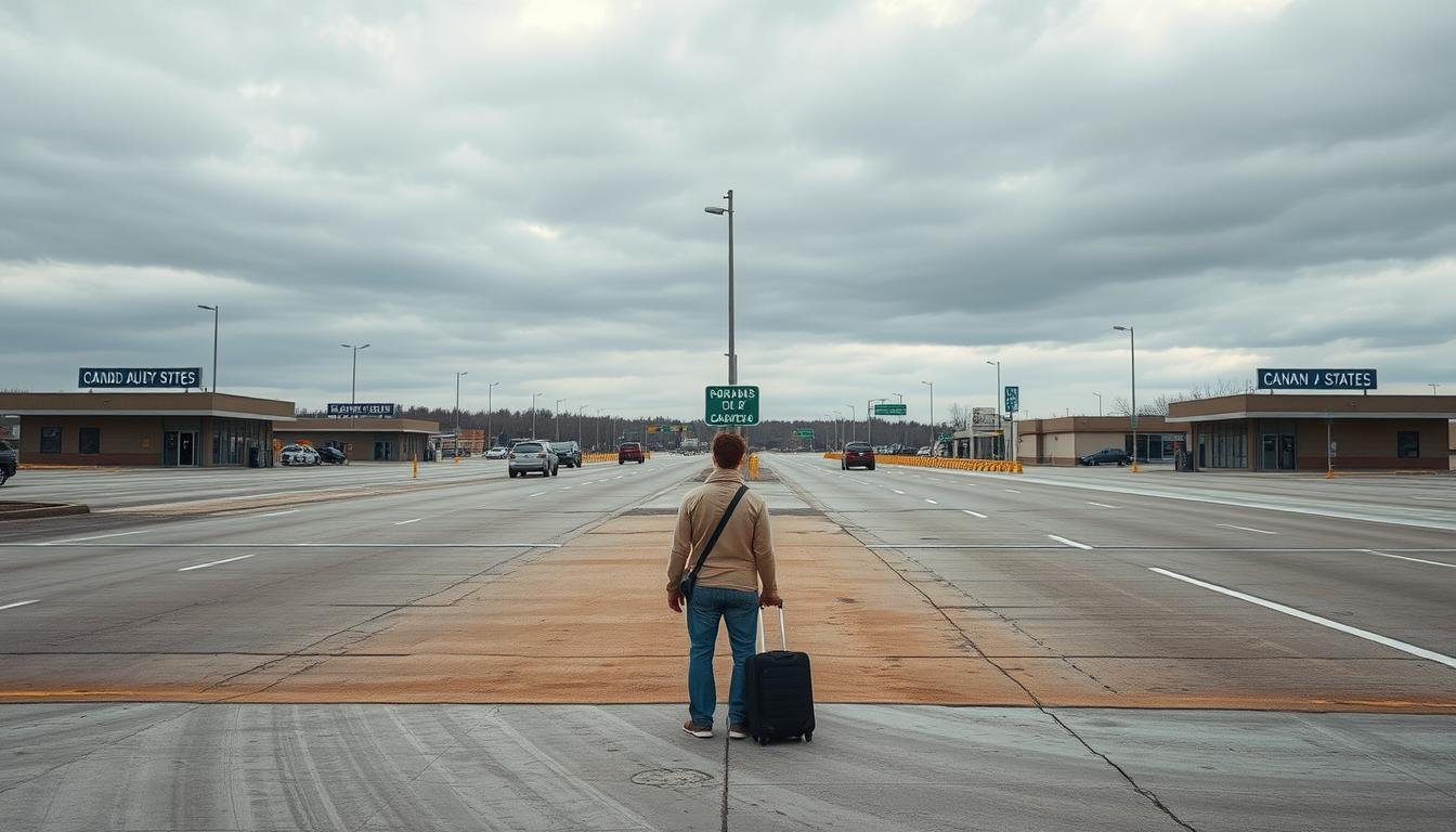 Canada–U.S. border travel decline