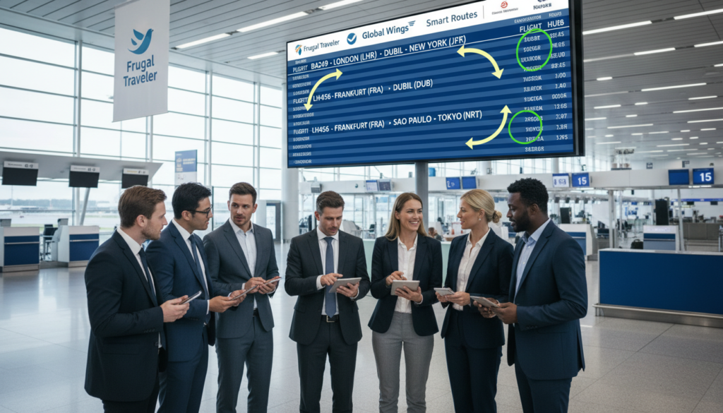 reverse direction positioning hack for international travel