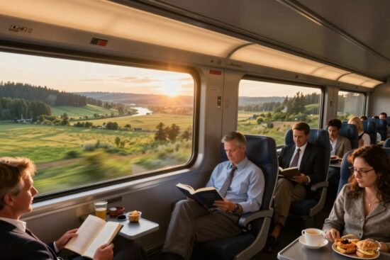 budget train travel US, Amtrak hacks for savers, train vs plane cost, cheap dome